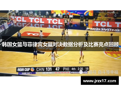 韩国女篮与菲律宾女篮对决数据分析及比赛亮点回顾